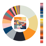 Colour wheel / palette