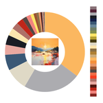 Colour wheel / palette