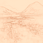 Sepia sketch