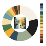 Colour wheel / palette