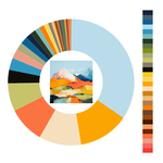 Colour wheel / palette