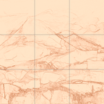 Sepia sketch with grid