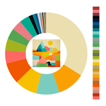 Colour wheel / palette