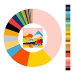 Colour wheel / palette