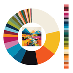 Colour wheel / palette