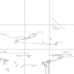 Line drawing with grid