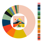 Colour wheel / palette