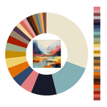 Colour wheel / palette