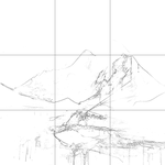 Sketch with grid