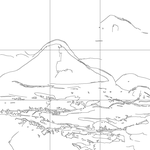 Line drawing with grid