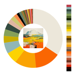 Colour wheel / palette