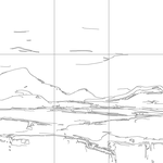 Line drawing with grid