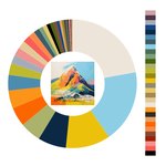 Colour wheel / palette