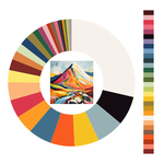 Colour wheel / palette