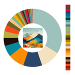 Colour wheel / palette