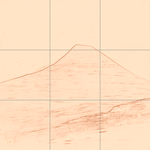 Sepia sketch with grid