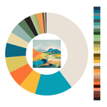 Colour wheel / palette