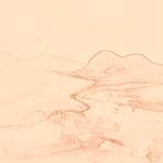 Sepia sketch