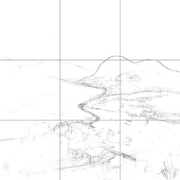 Sketch with grid