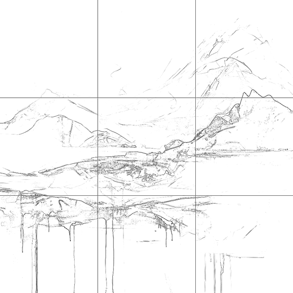 Sketch with grid