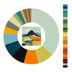 Colour wheel / palette