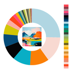 Colour wheel / palette