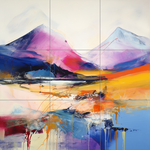 Painting with grid