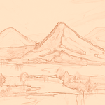 Sepia sketch