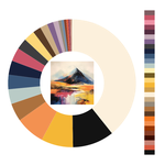 Colour wheel / palette