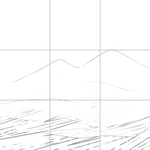 Sketch with grid