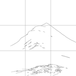 Line drawing with grid