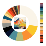 Colour wheel / palette