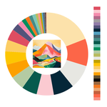 Colour wheel / palette