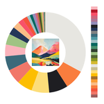 Colour wheel / palette