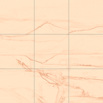 Sepia sketch with grid