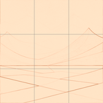 Sepia sketch with grid