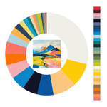 Colour wheel / palette