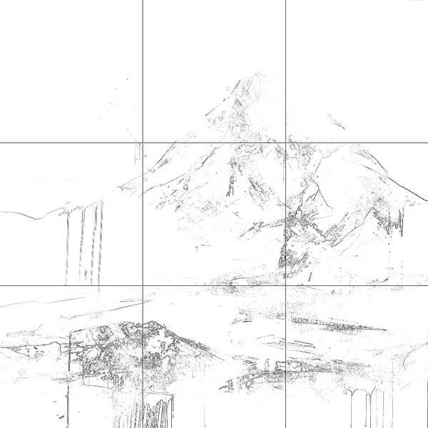 Sketch with grid