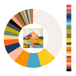 Colour wheel / palette