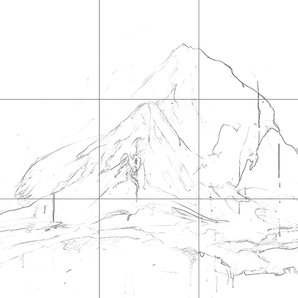 Sketch with grid