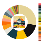 Colour wheel / palette