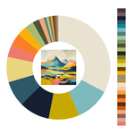 Colour wheel / palette