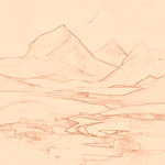 Sepia sketch