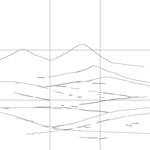 Line drawing with grid