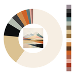 Colour wheel / palette