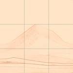 Sepia sketch with grid