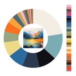 Colour wheel / palette