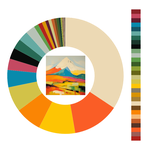 Colour wheel / palette