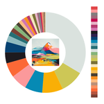 Colour wheel / palette