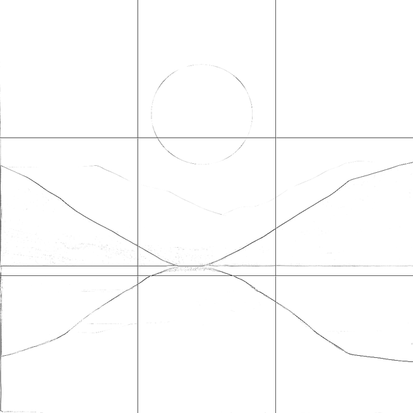 Sketch with grid